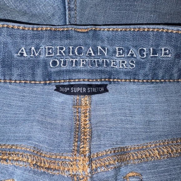2 Pair American Eagle Hi-Rise Shortie Jean Shorts – Size 4 & 6 - Picture 5 of 7
